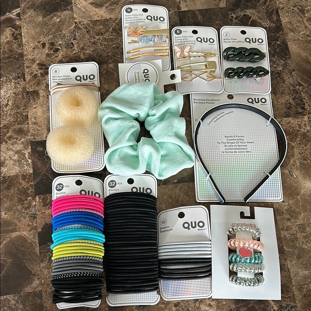 🆕 NEW Quo Hair Accessories Set